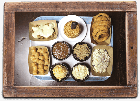 Baked Beans recipe served on a plate, by NoBull Smokehouse Baked Beans recipe served on a plate, by NoBull Smokehouse