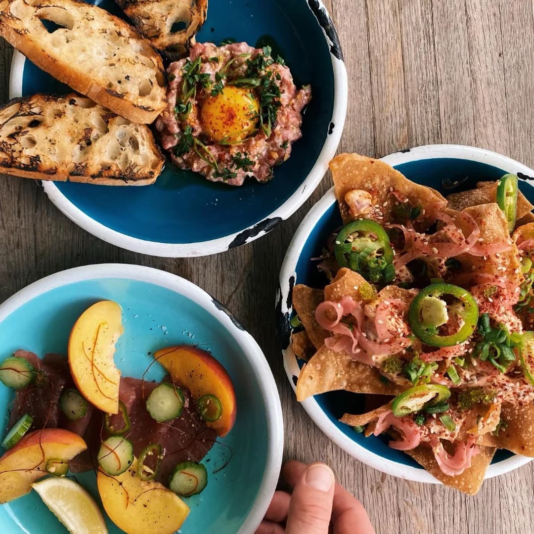 Bowl Trio recipe served on a plate, by Spoonbill Watering Hole & Restaurant Bowl Trio recipe served on a plate, by Spoonbill Watering Hole & Restaurant