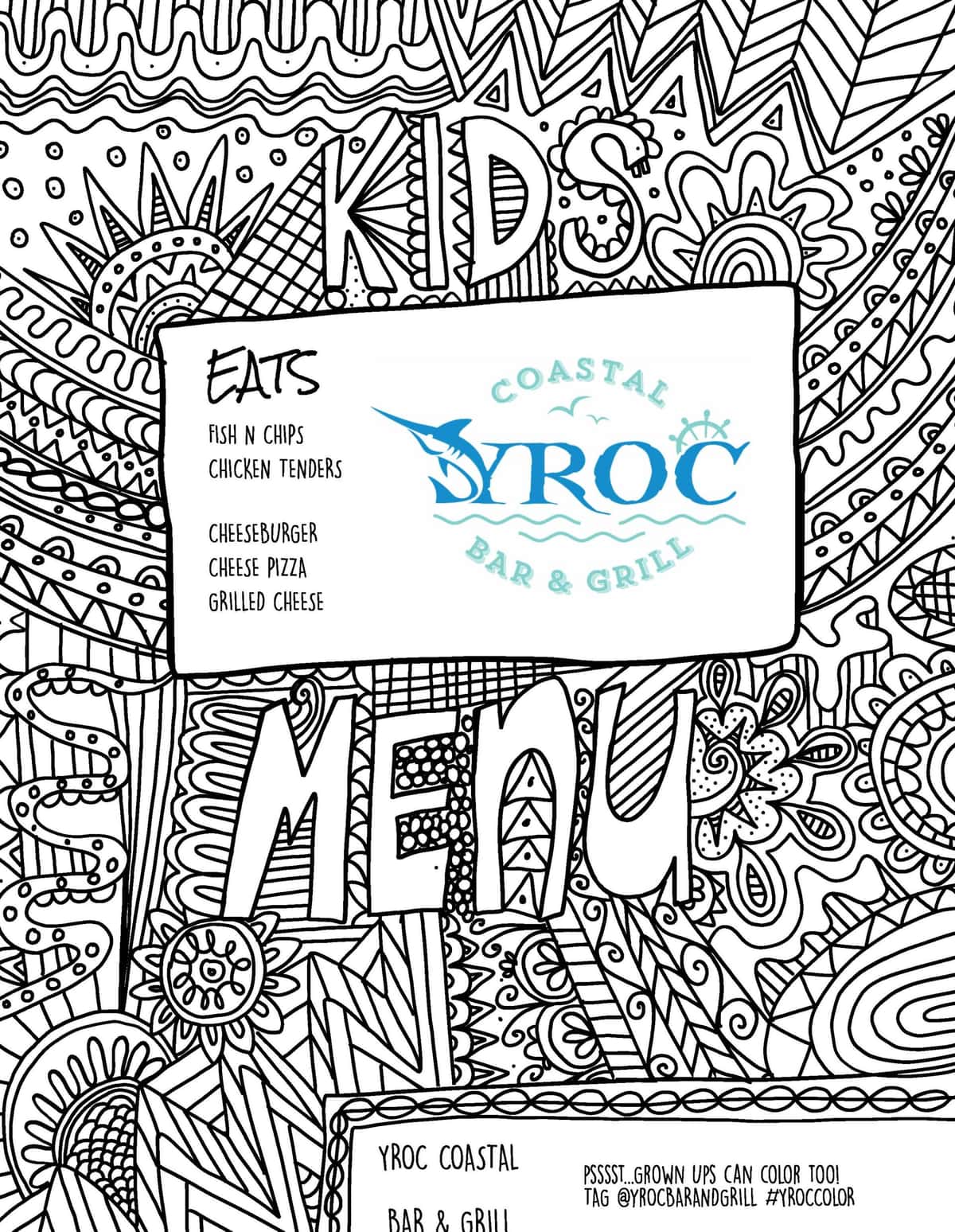 Kids Menu Fall 2025 recipe served on a plate, by Shaka's Beach Bar & Grill Kids Menu Fall 2025 recipe served on a plate, by Shaka's Beach Bar & Grill